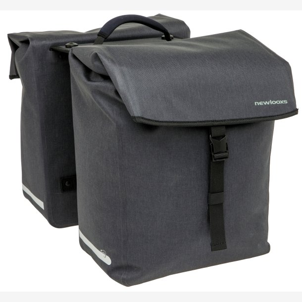 Dobbelt Tasketaske New Looxs Hamar Dobbelt MIK 2.0 - 38 liter - 32 x 16 x 40 cm (2x) - Antracit