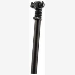 Affjedret sadelpind MTB Post Moderne - �27,2 mm - sort - 300 mm - 2-bolt
