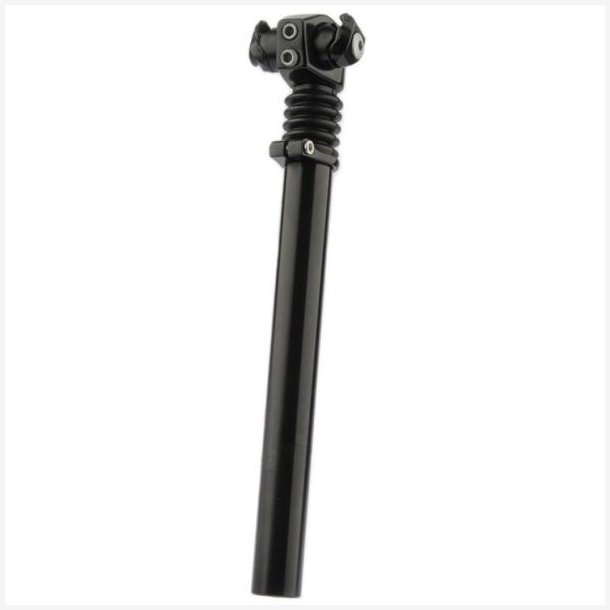 Affjedret sadelpind MTB Post Moderne - �30,9 mm - sort - 350 mm - 2-bolt