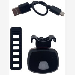 Forlygte IkziLight Tosti 40 COB LED, USB Genopladelig