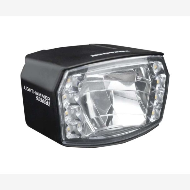 Forlygte Trelock LS 990 Lighthammer Pro til E-cykel inkl. FP adapter sort