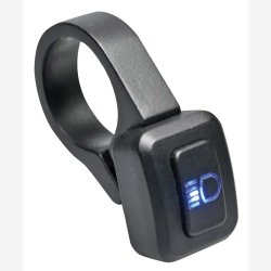 Forlygte LS 890 Lighthammer 100 til E-cykel inkl. styradapter sort