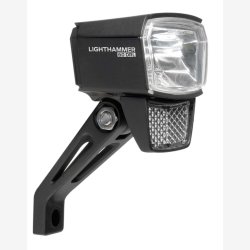 Forlygte Trelock LS 805-T Lighthammer 80 Lux til dynamo sort