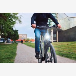 Forlygte Trelock LS 805-T Lighthammer 80 Lux til dynamo sort