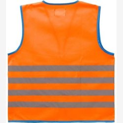 Wowow reflekterende vest til b�rn S - orange
