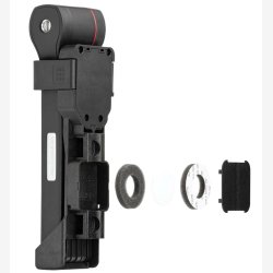 Foldels Trelock FS 480 COPS X-Press AirTag 100cm - sort