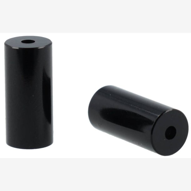 Kabelendekapper �4,3 mm PVC - sort