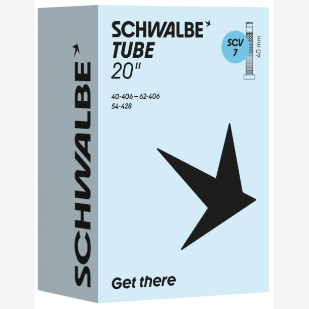 Slange Schwalbe SCV7 (20'') - 40/62-406 - 40mm ventil