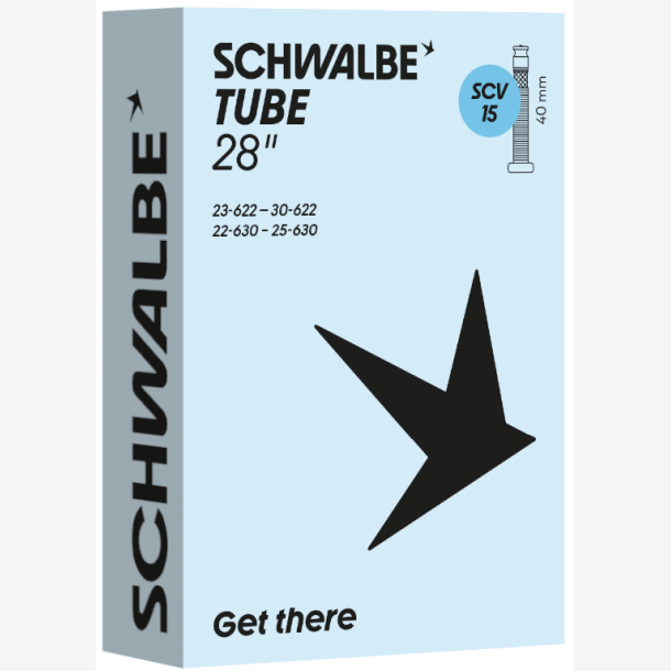 Slange Schwalbe SCV15 (28'') - 23/30-622/630 - 40 mm ventil