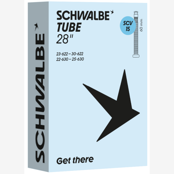 Slange Schwalbe SCV15 (28'') - 23/30-622/630 - 60 mm ventil