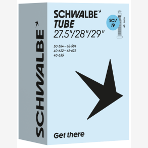 Slange Schwalbe SCV19 (27,5''/28''/29'') - 40/62-584/635 - 40 mm ventil