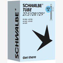 Slange Schwalbe SCV19 (27,5''/28''/29'') - 40/62-584/635 - 60 mm ventil