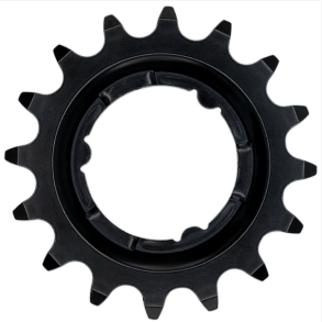 Tandhjul KMC Til Shimano 16T O-MO St�l 3/32 Tomme - Sort