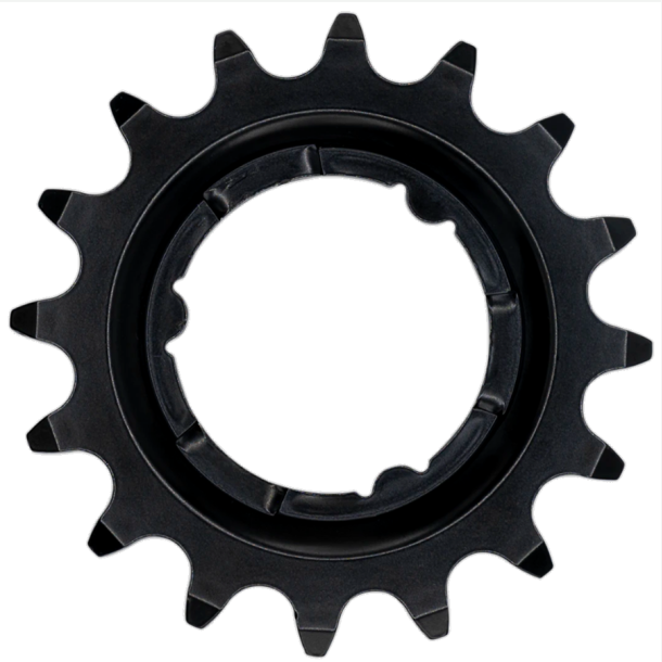 Tandhjul KMC Til Shimano 16T O-MO St�l 3/32 Tomme - Sort