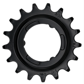 Tandhjul KMC Til Shimano 17T O-MO St�l 3/32 Tomme - Sort
