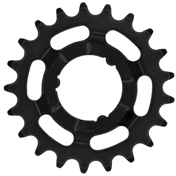 Tandhjul KMC Til Shimano 21T O-MO St�l 3/32 Tomme - Sort