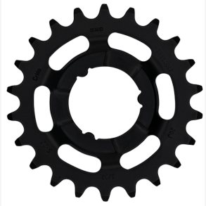 Tandhjul KMC Til Shimano 22T O-MO St�l 3/32 Tomme - Sort