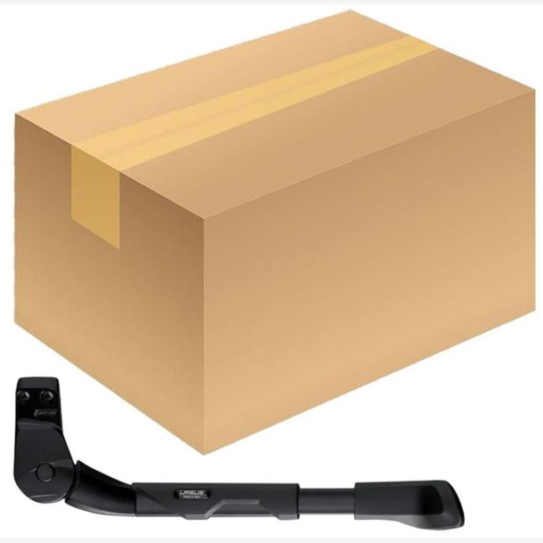 Bagst�tteben Ursus King Evo - justerbar 24-28'' - 18 mm boltafstand - sort - 20 stk. i v�rkstedsemballage