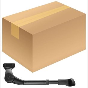 Bagst�tteben Ursus King Evo - justerbar 24-28'' - 40 mm boltafstand - sort - 20 stk. i v�rkstedsemballage