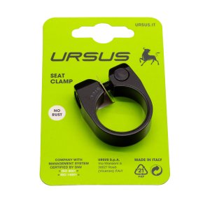 S�deklemme Ursus �31,8 mm Aluminium - Sort