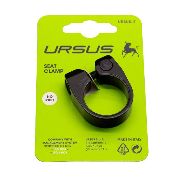 S�deklemme Ursus �31,8 mm Aluminium - Sort