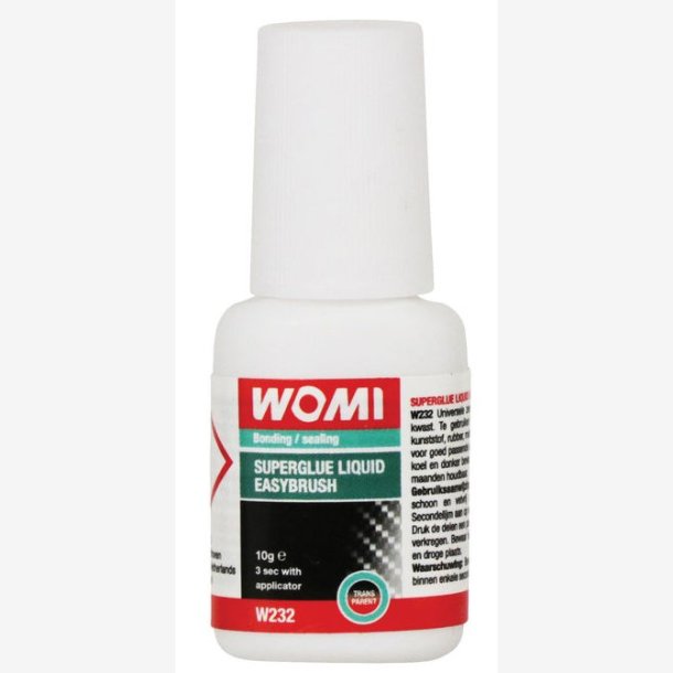 Superlim Womi W232 Superlim Flydende Easybrush Transparent 10 gram