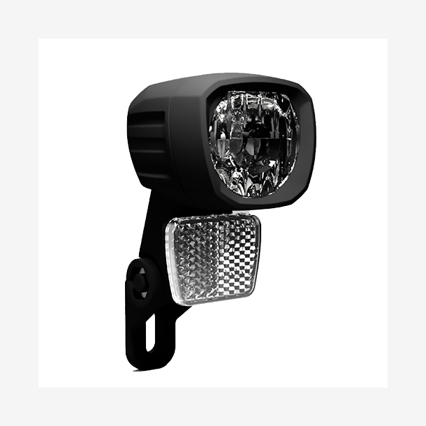 Forlygte Herrmans Nordic CL3 Elcykel 100 Lumen - sort