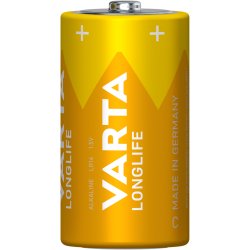 Batteri Varta Longlife Alkaline LR14 C (2x)