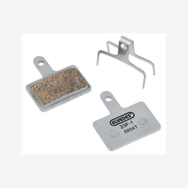 Skivebremseklodser s�t Elvedes - Shimano - Organisk blanding (harpiks) - 10 par
