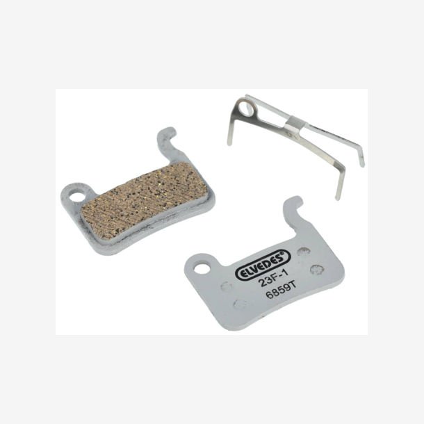 Skivebremseklodss�t Elvedes - Shimano - Organisk blanding (harpiks) - 1 par
