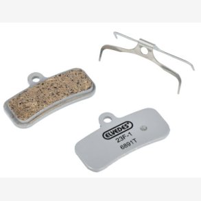 Skivebremseklodser s�t Elvedes - Shimano - Organisk blanding (harpiks) - 1 par
