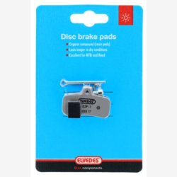 Skivebremseklodser s�t Elvedes - Shimano - Organisk blanding (harpiks) - 1 par