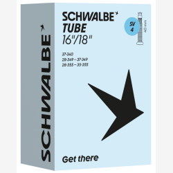Slange Schwalbe SV4 (16-18'') 28/37-340/355 - 40mm ventil