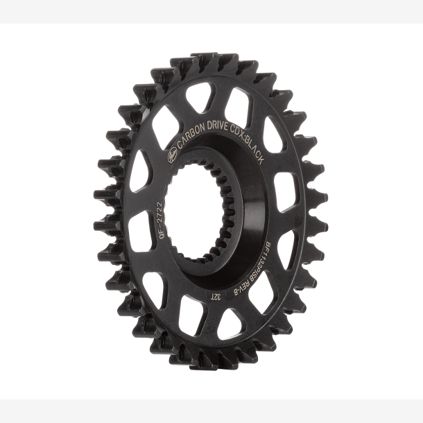 Rem Forhjul Gates CDX 32T - Pinion - sort zink