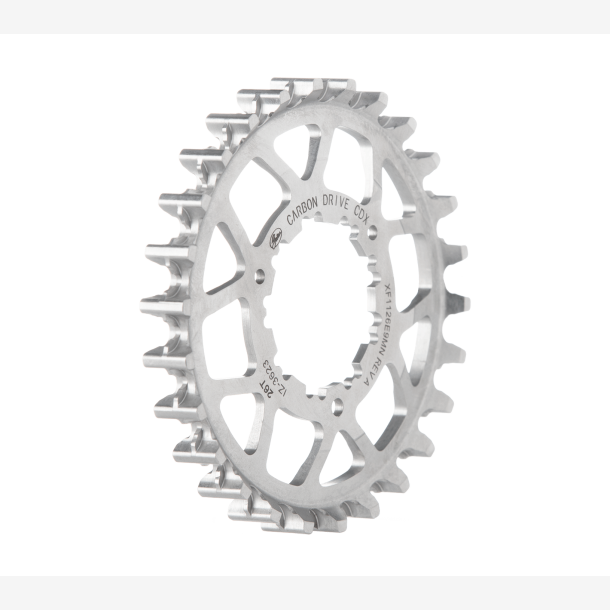 Rem Baghjul Gates CDX Fin Line 26T Enviolo 9-Spline