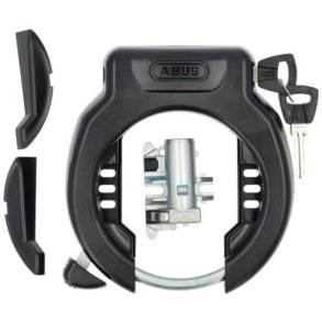 Ringl�s Abus Shield 4750 SLR + Bosch DT3 T83 batteril�s (udtr�kkelig n�gle)