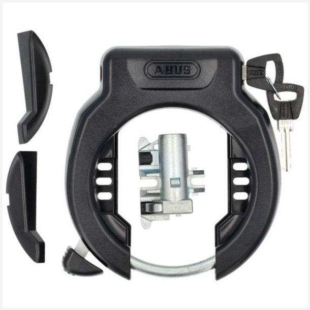 Ringl�s Abus Shield 4750 SLR + Bosch DT3 T83 batteril�s (udtr�kkelig n�gle)