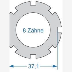 Elv�rkt�jscyklus dobbeltsidet T8 37.1 &amp; T12 24.0