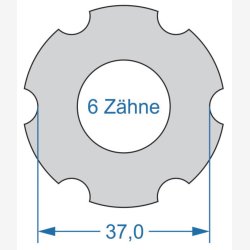 Elv�rkt�j Cyclus dobbeltsidet T6 37.0 &amp; T20 32.0