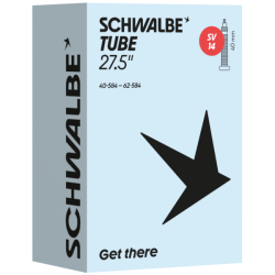 Schwalbe slange SV14 27,5 tommer 40/62-584 Racerventil 40 mm