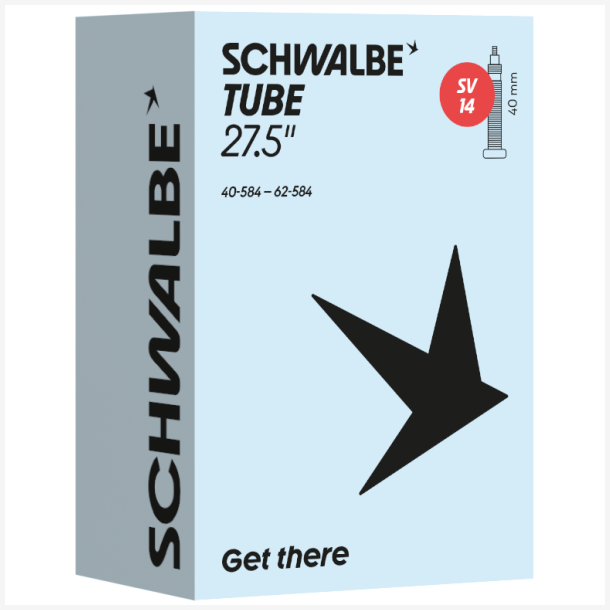 Schwalbe slange SV14 27,5 tommer 40/62-584 Racerventil 40 mm