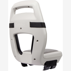 Bags�de Qibbel Junior 6+ med fodst�tter, sikkerhedssele og beskyttelsesplade - Beige/Brun