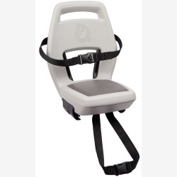 Bags�de Qibbel Junior 6+ med fodst�tter, sikkerhedssele og beskyttelsesplade - Beige/Brun