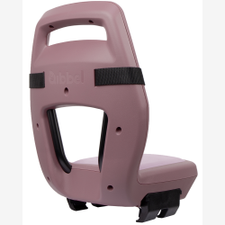 Bags�de Qibbel Junior 6+ med fodst�tter, sikkerhedssele og beskyttelsesplade - lyser�d