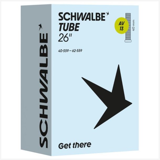 Slange Schwalbe AV13 26" / 40/62-559 - 40mm ventil