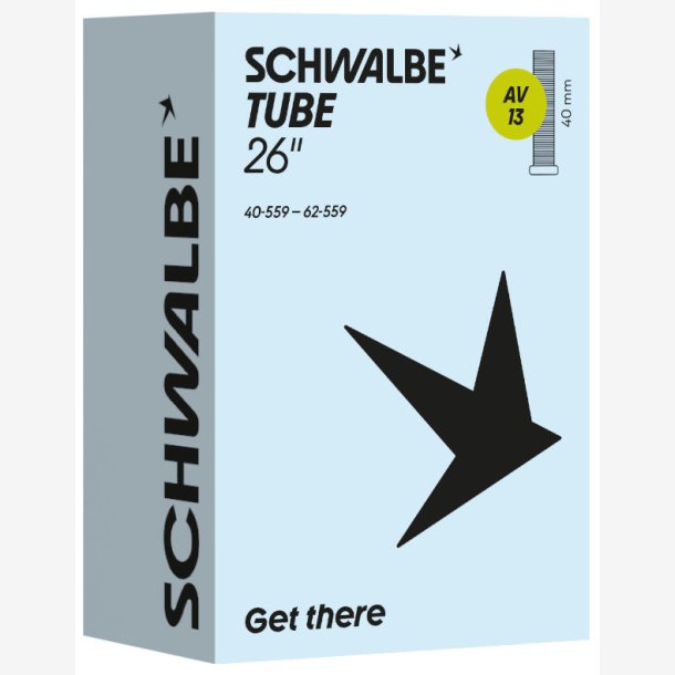 Slange Schwalbe AV13 26" / 40/62-559 - 40mm ventil