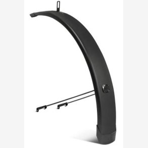 Forsk�rm til Eurofender Tempo Square 28 tommer 65 mm sort