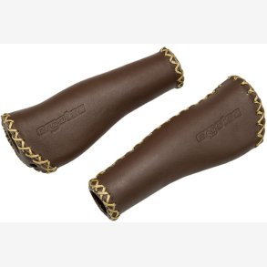 Ergonomiske greb Ergotec Monaco - 135/135 mm - chokoladebrun