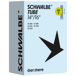 Slange Schwalbe AV2 14"/16" 32/47-288/305 - 40mm ventil