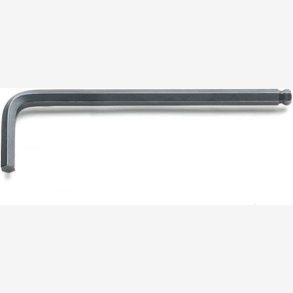 Beta Tools L-formet unbrakon�gle med kugleende 6 mm - sort oxid